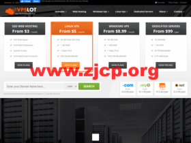VpsLot：美国和欧洲windows vps，3核/3G内存/40G SSD/300 GB流量/1Gbps带宽，$14.99/月起