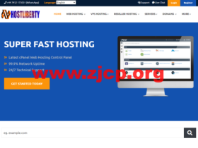 Host Liberty:国外VPS,多达30个数据中心,免费Windows,包括香港、日本、新加坡和很多冷门机房,$5.99 /月起