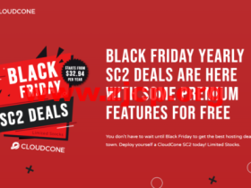 #黑五预热#CloudCone:洛杉矶mc机房SC2线路vps,1核/1G内存/20G SSD硬盘/3TB流量/1Gbps带宽,仅需$32.94/年起
