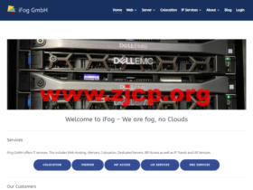 iFog.ch:新加坡vps,1核/256MB内存/5GB/不限流量/100Mbps带宽,$15/半年,可选美国/欧洲/澳洲机房