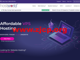 hostworld:美国和英国vps,2核/1GB内存/40GB NVMe/不限流量/1Gbps带宽,€5.9/月起