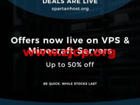 #黑五#spartanhost:西雅图AMD和Intel系列VPS,5折促销,三网AS4837,10Gbps带宽,免费20G DDOS防御,$1.8/月起