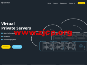 #黑五# IonSwitch:美国爱达荷机房vps,1核/1GB内存/25GB NVMe/100TB流量/20Gbps带宽,$25/年