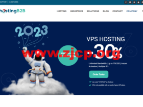 Hosting B2B：塞浦路斯/马耳他vps，1核/512MB内存/32GB SSD/1TB流量/1Gbps带宽，€11.25/月