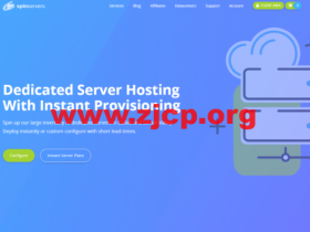 spinservers: 美国达拉斯/圣何塞服务器,2*E5-2630Lv3/64G内存/1.6TB SSD硬盘/10Gbps带宽,$79/月起