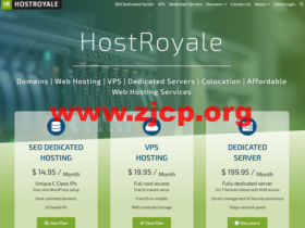 HostRoyale:西班牙独服,E3-1230/8GB内存/1TB硬盘/不限流量/1Gbps带宽,$150/月