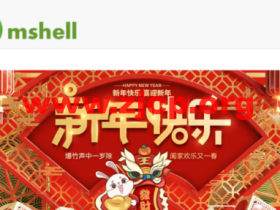 VmShell：新春送礼，Christmas NewYear套餐，免费流量升级，1核/512M/8GB/1.5T流量/600Mbps带宽，$99.99/年，支持支付宝/USDT/比特币支付，支持三日内原路退款