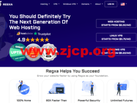 REGXA:美国希尔斯伯勒机房vps,1核/1G内存/15gNVMe/1Gbps带宽,$2.5/月起,简单测评