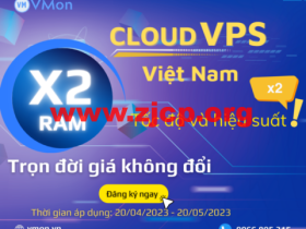#内存翻倍#VMon:越南vps,1核/2GB内存/30GB SSD/1TB流量/1Gbps端口,$4.9/月,另可选新加坡/美国/澳大利亚等机房