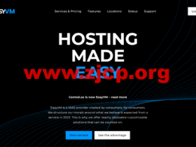 EasyVM:4周年庆,美国VPS限时优惠,4核4G内存44GB SSD,1Gbps@4TB流量,2年付44美元