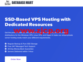 #六月新客5折#Database Mart:美国原生ip vps, 2核/2GB-32GB内存/60GB SSD/不限/100-500Mbps带宽,$1.99/月起