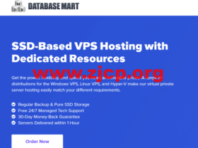 #六月新客5折#Database Mart：美国原生ip vps， 2核/2GB-32GB内存/60GB SSD/不限/100-500Mbps带宽，$1.99/月起