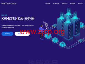 OneTechCloud：全场VPS八折起，21.3元/月起，美国CN2 GIA/AS9929/香港CN2/香港CMI大带宽/香港高防可选