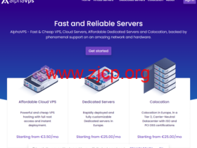 AlphaVPS:便宜vps,4核/2GB/15G SSD/1TB/1Gbps带宽,€3.5/月起,可选洛杉矶/纽约等5个机房,保加利亚独服	€39/月起