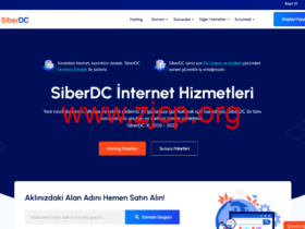 SiberDC:土耳其VPS,2核/1GB内存/30G SSD/1Gbps不限流量,$1.3/月