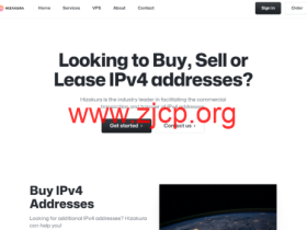 Hizakura:荷兰机房vps,1核/1GB/15G SSD/2TB/1Gbps带宽,€9.95/年