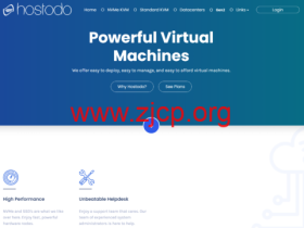 hostodo:新上底特律VPS,1核/1GB内存/16GB NVMe/3TB/1Gbps带宽,$10/年起
