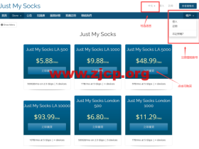 JUSTMYSOCKS:香港 CN2 GIA线路,直连低延迟,月付 $34.99