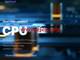 zgovps:美国便宜VPS,$9.9/年(1核/512M内存),国际网络+ AMD EPYC 7002 + 美国原生IP