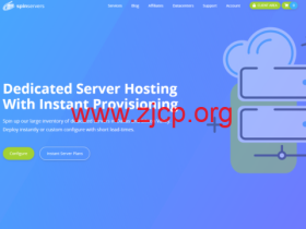 #五一促销#spinservers:美国1Gbps不限流量服务器,2*E5-2630Lv3/128GB/1.6TB NVMe,$79/月,可选达拉斯/圣何塞机房