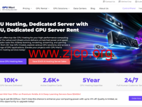 GPU Mart:海量AI训练/深度学习/推理,美国GPU服务器大促,6折优惠,$16/月起,立省$240刀