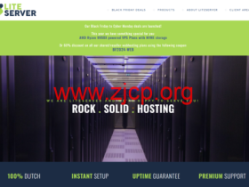 #黑五#LiteServer:荷兰VPS ,1核/1GB/35G NVMe/20TB流量/1Gbps带宽,€25/年