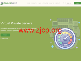 CloudCone:洛杉矶vps,1核/1GB/14G SSD/1TB@1Gbps带宽,$20/年