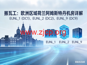 搬瓦工:欧洲区域荷兰阿姆斯特丹EUNL_1(DC1)、EUNL_2(DC2)及EUNL_9(DC9)机房详解
