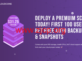 CloudCone:洛杉矶SC2云服务器,3核/2GB/60GB SSD/4TB@1Gbps带宽,年付31美元起