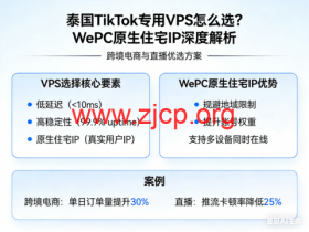 泰国 TikTok 专用 VPS 怎么选?WePC 原生住宅 IP 深度解析:跨境电商与直播优选方案