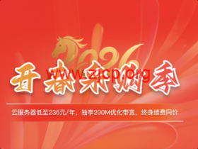 华纳云开春采购:香港 200Mbps 大带宽云服务器低至 236 元 / 年,美国 CN2 4H8G 季付仅 396 元