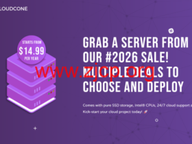 CloudCone:上线便宜美国VPS套餐,2核1GB/20GB SSD/1Gbs@3T,1 个 IPv4 + 3 个 IPv6,年付$14.99,可选洛杉矶dc2/dc1/圣路易斯