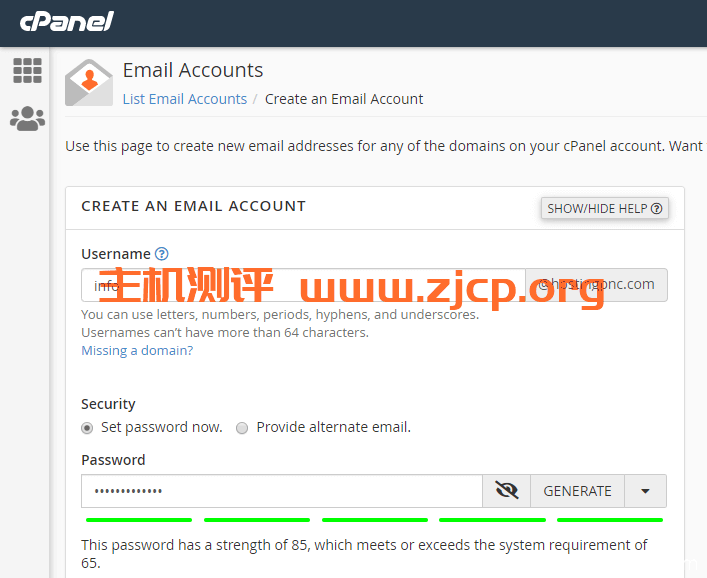 email-account-settings
