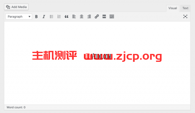 WordPress经典编辑器的添加媒体按钮
