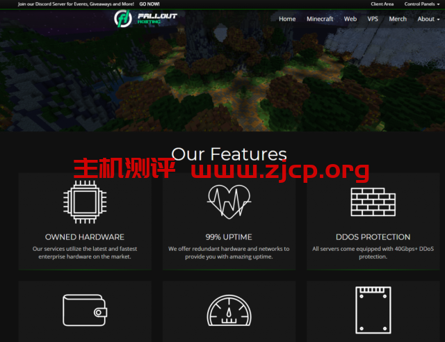 Fallout Hosting：达拉斯VPS/1核/1G内存/20G HDD/250G流量/100M端口/KVM/月付$3.00/Psychz机房/做站