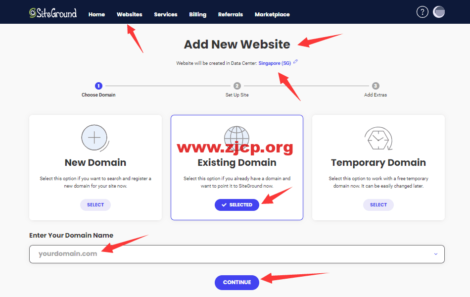 Add-New-Website