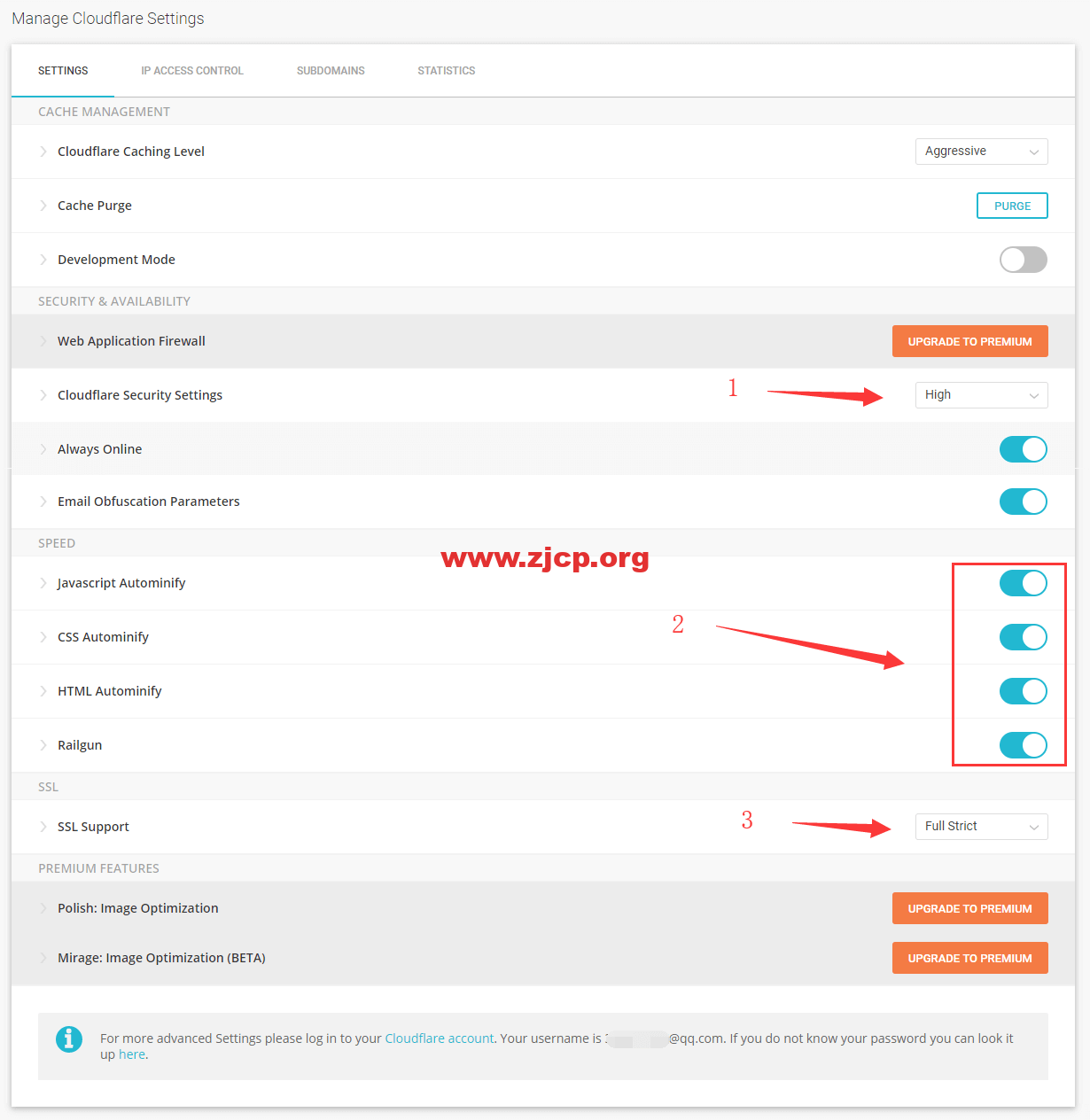 Manage-Cloudflare-Settings