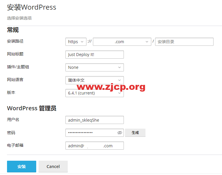 install-wordpress