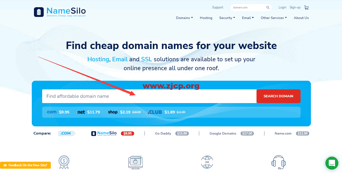 namesilo-domain-search
